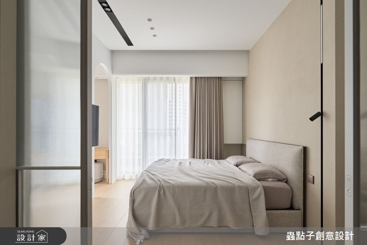50坪新成屋(5年以下)＿簡約風臥室案例圖片＿蟲點子創意設計＿蟲點子_127之55