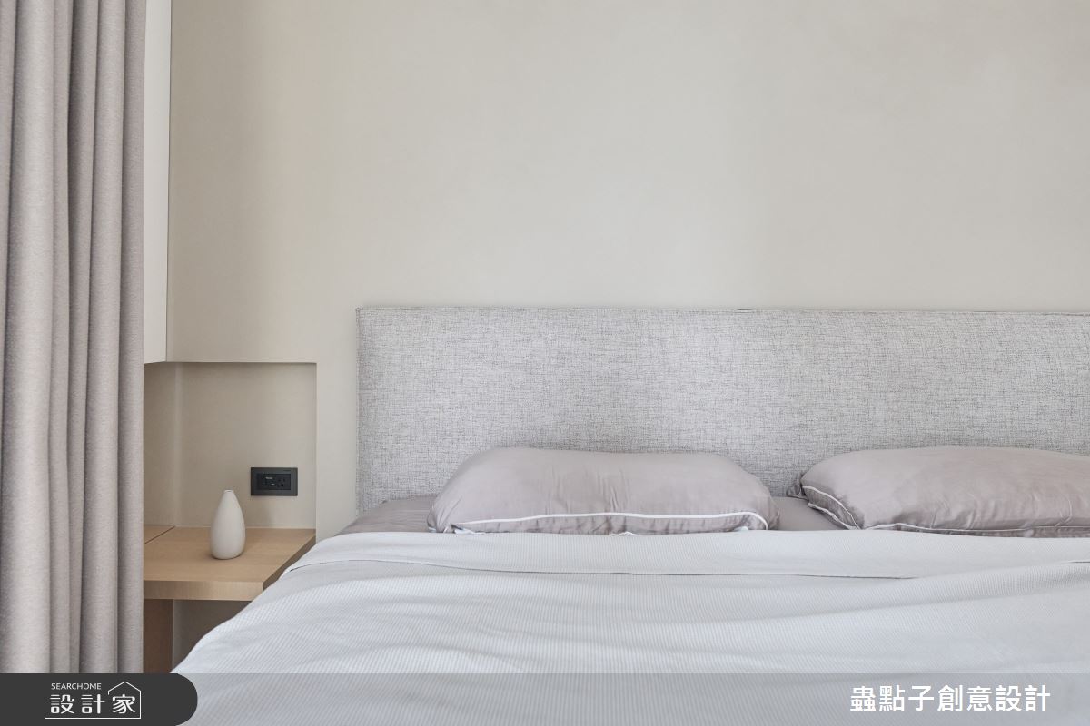 50坪新成屋(5年以下)＿簡約風臥室案例圖片＿蟲點子創意設計＿蟲點子_127之57