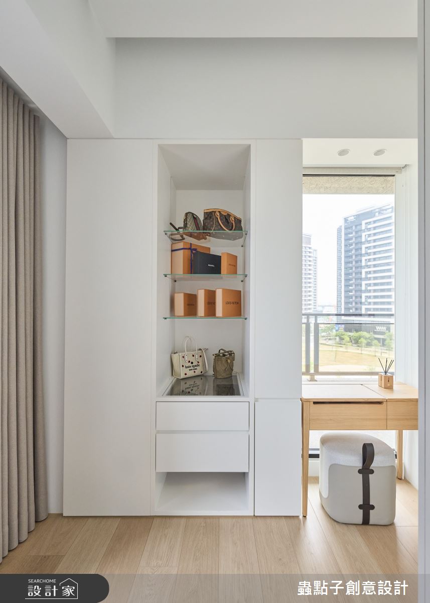 50坪新成屋(5年以下)＿簡約風臥室案例圖片＿蟲點子創意設計＿蟲點子_127之65