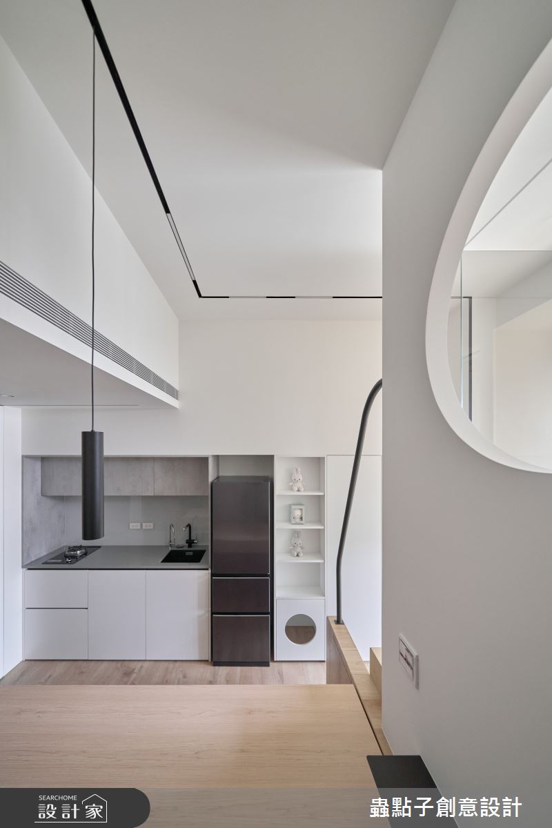 7坪老屋(16~30年)＿簡約風客廳餐廳廚房工作區案例圖片＿蟲點子創意設計＿蟲點子_128之25