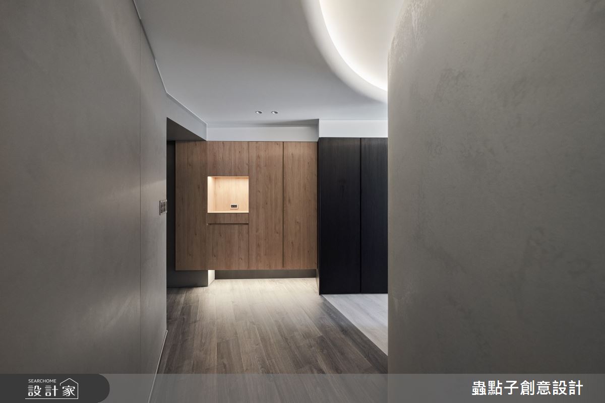 30坪老屋(16~30年)＿簡約風玄關案例圖片＿蟲點子創意設計＿蟲點子_129之1