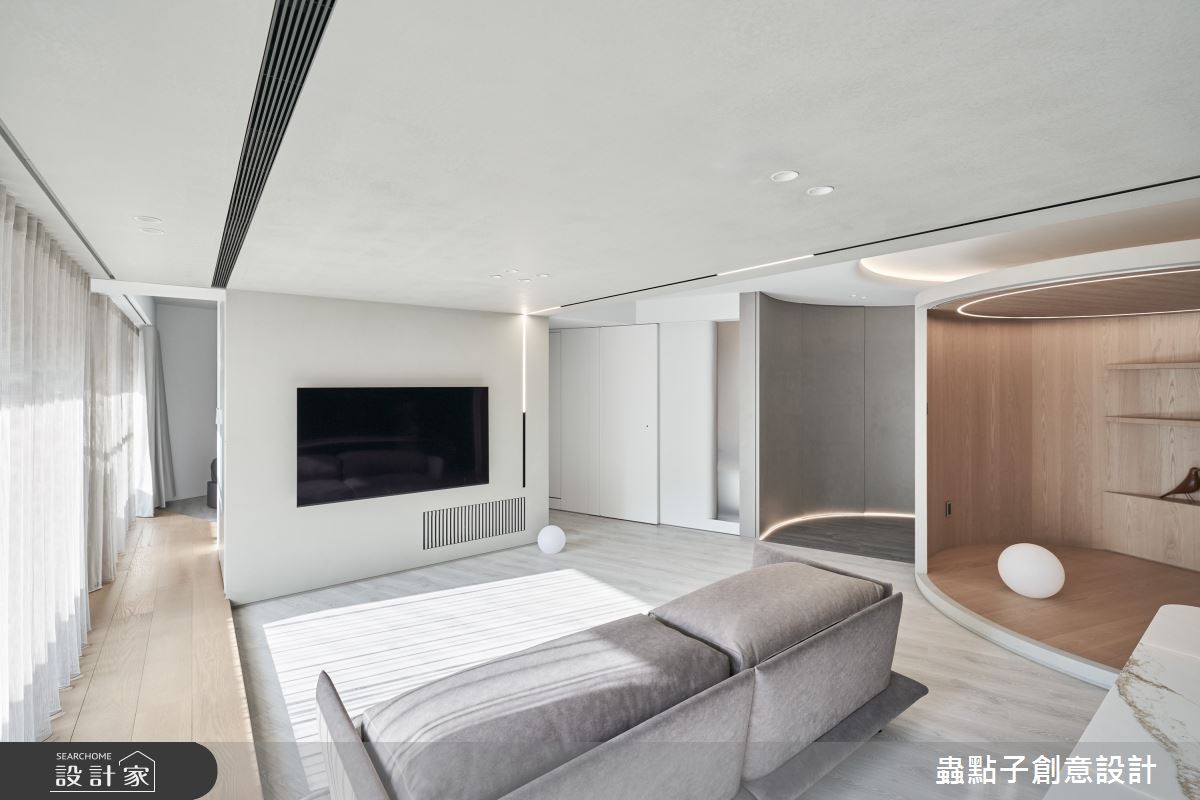 30坪老屋(16~30年)＿簡約風客廳多功能室案例圖片＿蟲點子創意設計＿蟲點子_129之28