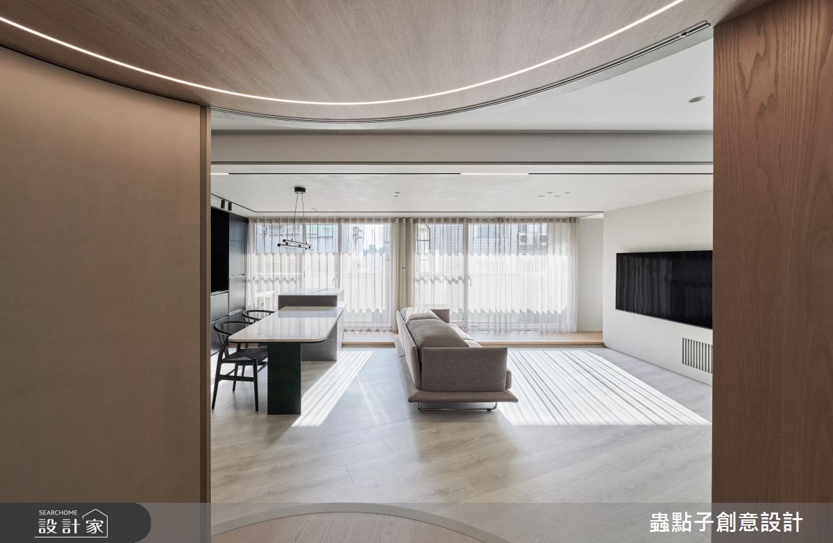 30坪老屋(16~30年)＿簡約風客廳餐廳案例圖片＿蟲點子創意設計＿蟲點子_129之32