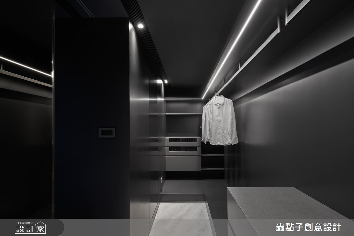 30坪老屋(16~30年)＿簡約風更衣間案例圖片＿蟲點子創意設計＿蟲點子_129之44