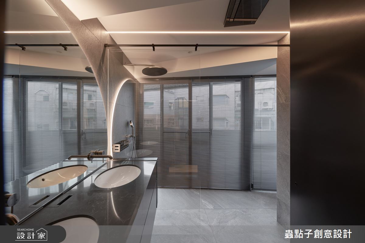 30坪老屋(16~30年)＿簡約風浴室案例圖片＿蟲點子創意設計＿蟲點子_129之45