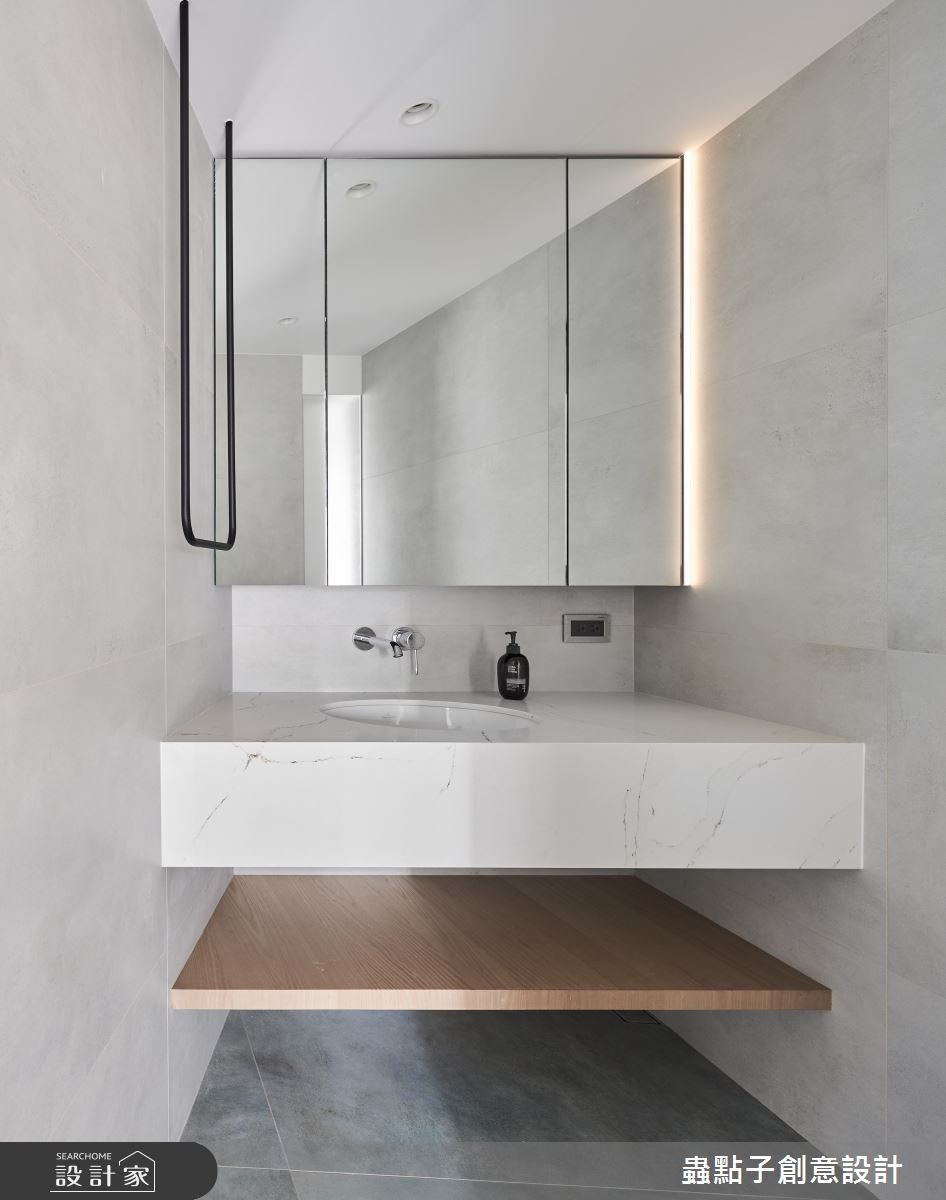 30坪老屋(16~30年)＿簡約風浴室案例圖片＿蟲點子創意設計＿蟲點子_129之49