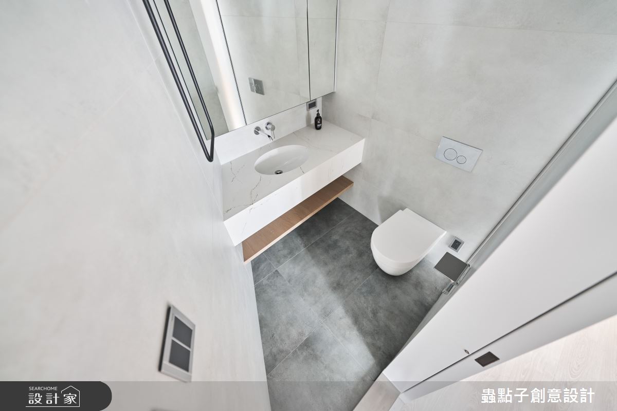 30坪老屋(16~30年)＿簡約風浴室案例圖片＿蟲點子創意設計＿蟲點子_129之50