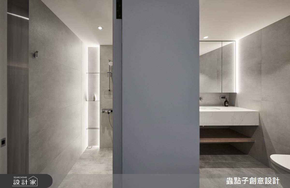 30坪老屋(16~30年)＿簡約風浴室案例圖片＿蟲點子創意設計＿蟲點子_129之51
