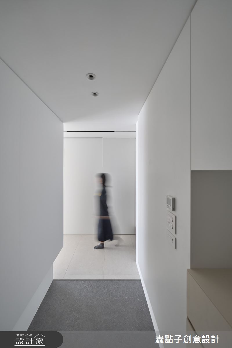 20坪新成屋(5年以下)＿簡約風玄關案例圖片＿蟲點子創意設計＿蟲點子_130之2
