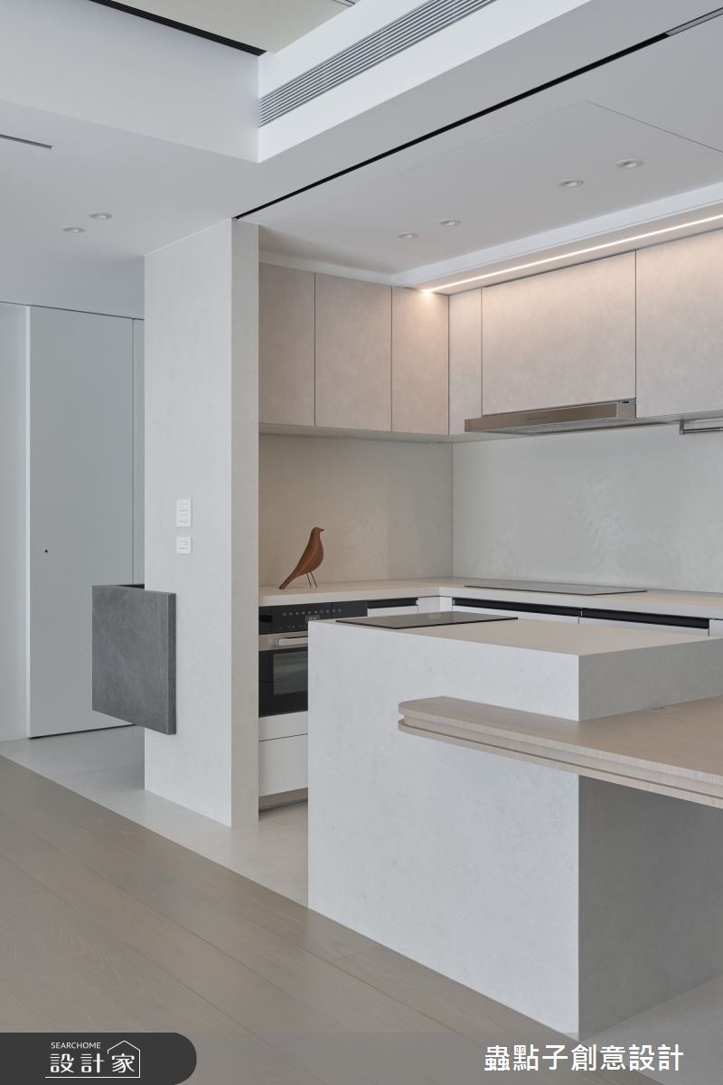 20坪新成屋(5年以下)＿簡約風廚房中島案例圖片＿蟲點子創意設計＿蟲點子_130之16