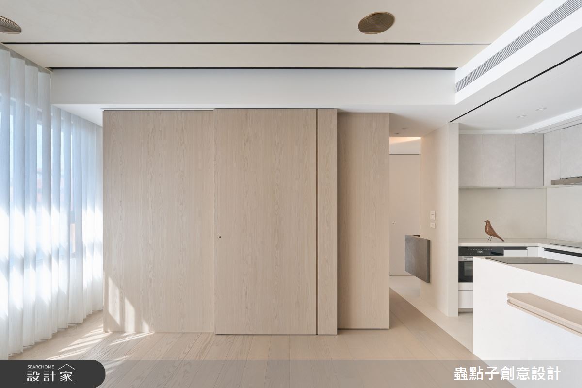20坪新成屋(5年以下)＿簡約風廚房書房中島案例圖片＿蟲點子創意設計＿蟲點子_130之24
