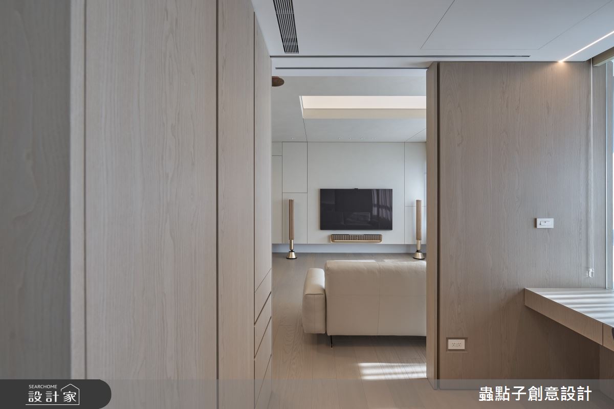 20坪新成屋(5年以下)＿簡約風客廳書房案例圖片＿蟲點子創意設計＿蟲點子_130之38
