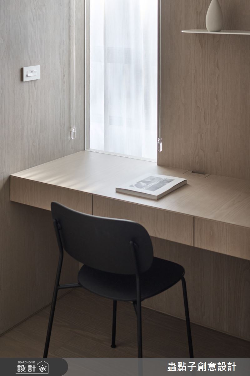 20坪新成屋(5年以下)＿簡約風書房案例圖片＿蟲點子創意設計＿蟲點子_130之41