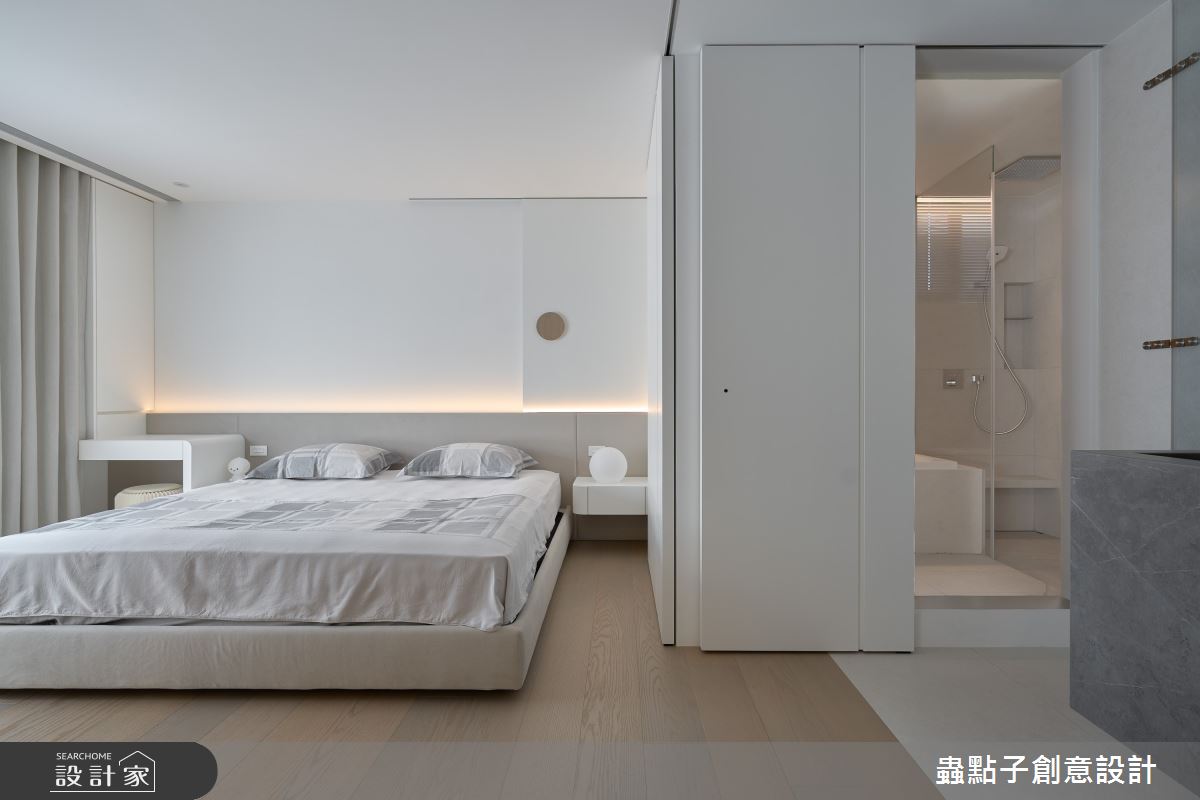 20坪新成屋(5年以下)＿簡約風臥室浴室案例圖片＿蟲點子創意設計＿蟲點子_130之171