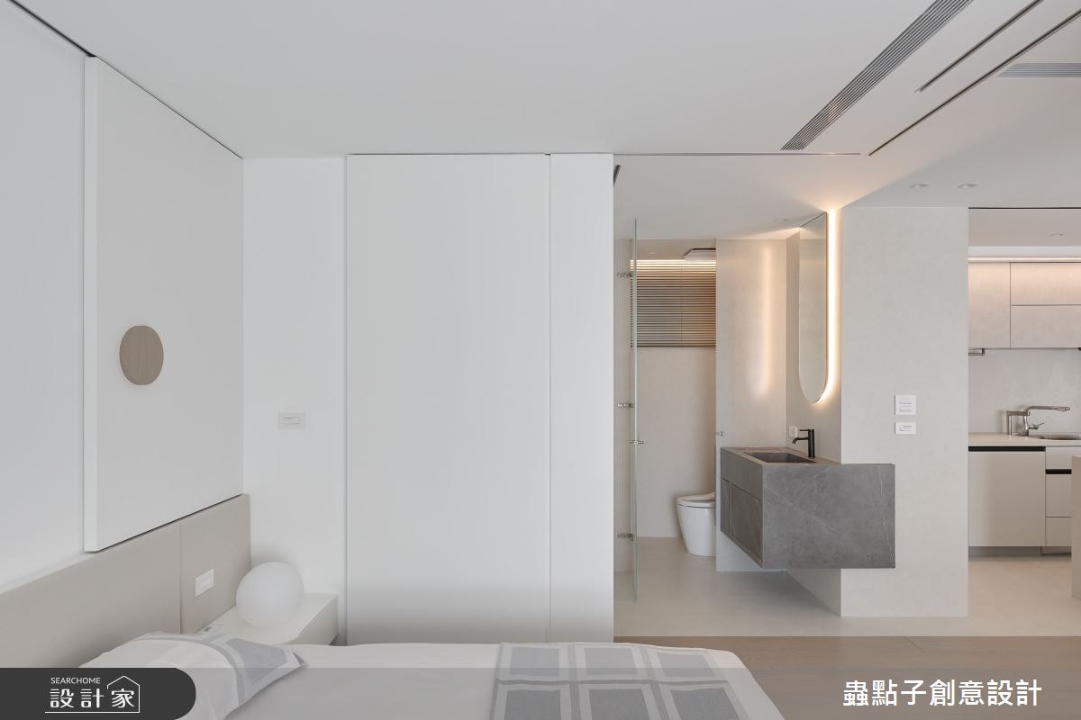 20坪新成屋(5年以下)＿簡約風臥室浴室案例圖片＿蟲點子創意設計＿蟲點子_130之52