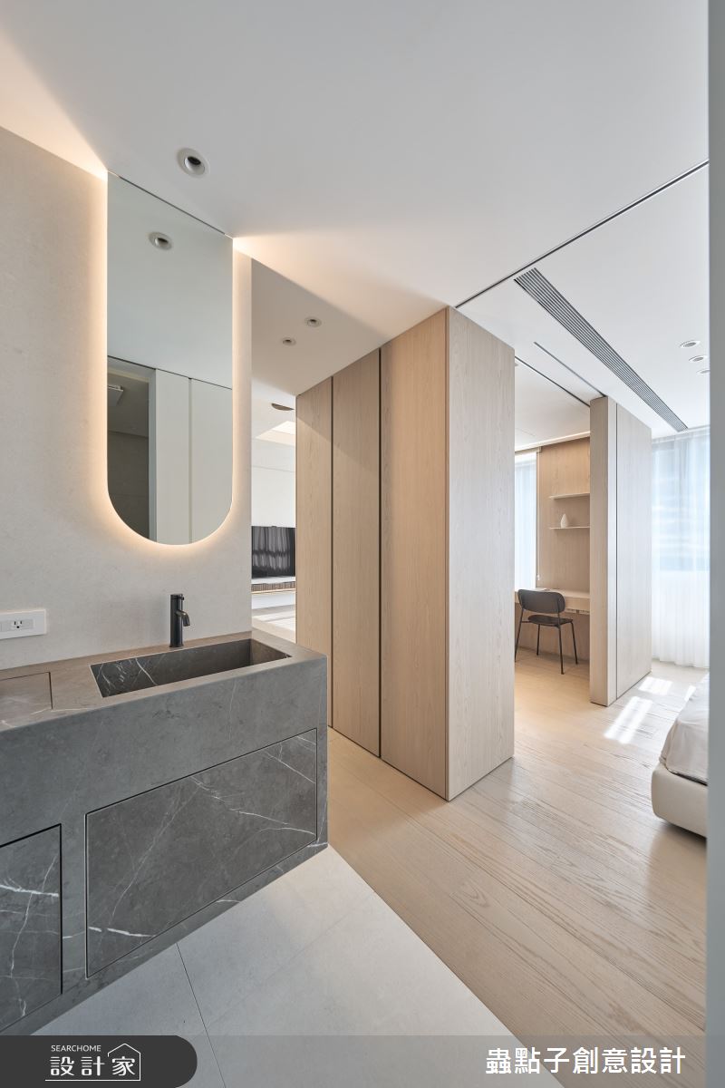 20坪新成屋(5年以下)＿簡約風臥室浴室案例圖片＿蟲點子創意設計＿蟲點子_130之54