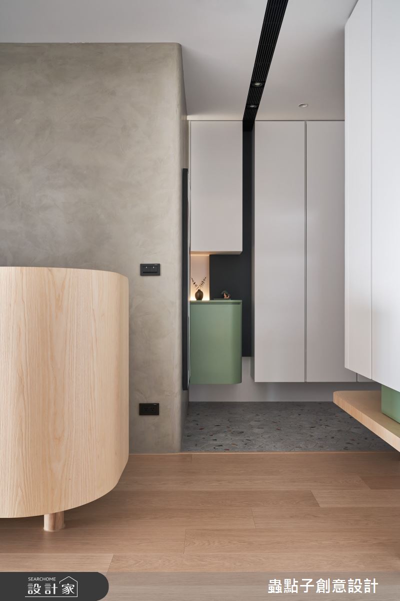 28坪新成屋(5年以下)＿簡約風玄關案例圖片＿蟲點子創意設計＿蟲點子_131之1370
