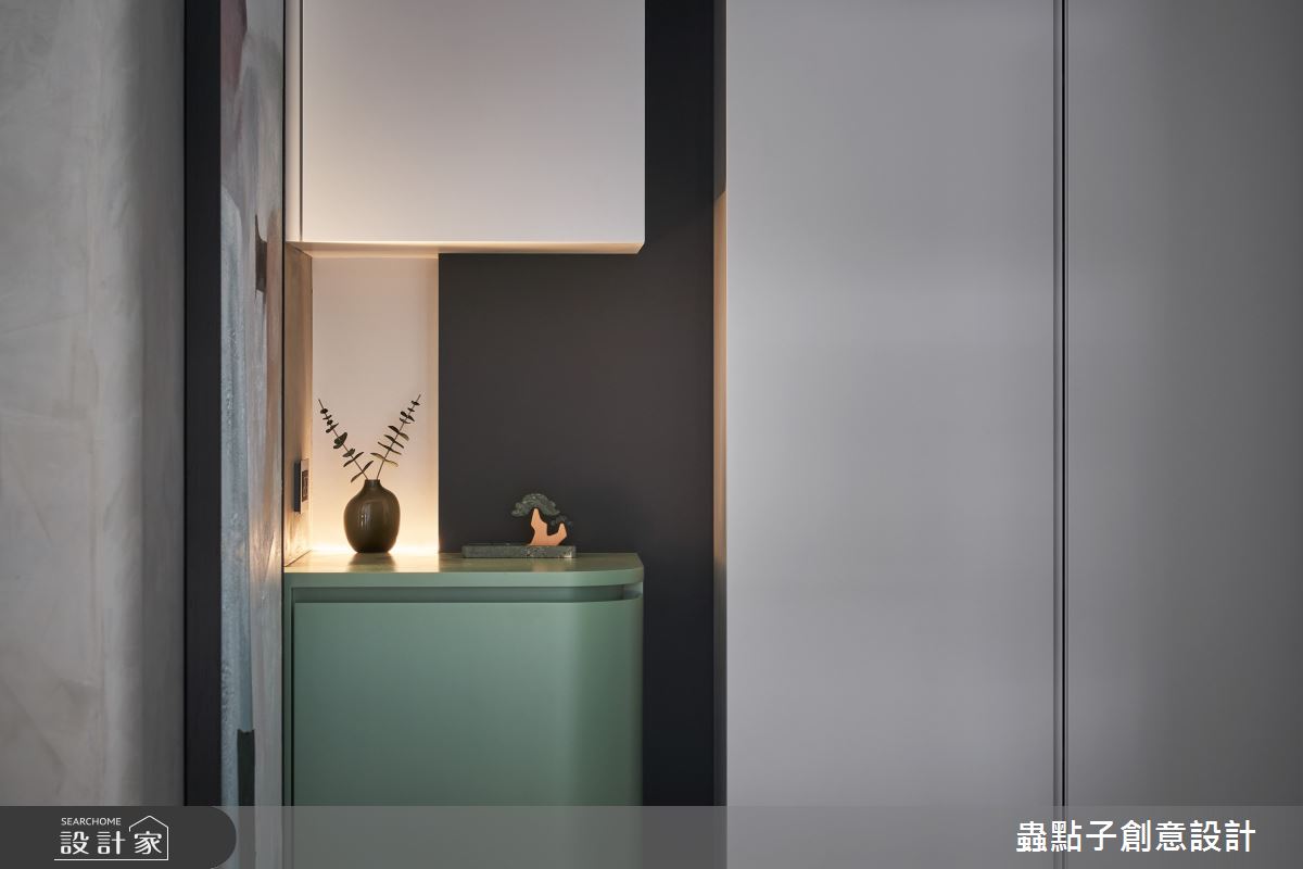 28坪新成屋(5年以下)＿簡約風玄關案例圖片＿蟲點子創意設計＿蟲點子_131之1