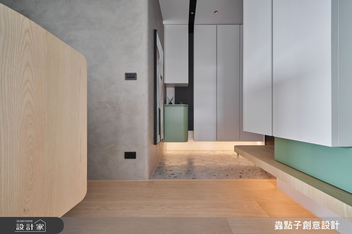 28坪新成屋(5年以下)＿簡約風玄關案例圖片＿蟲點子創意設計＿蟲點子_131之3
