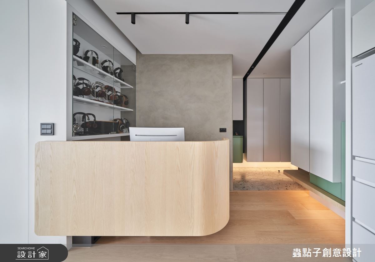 28坪新成屋(5年以下)＿簡約風玄關書房案例圖片＿蟲點子創意設計＿蟲點子_131之958