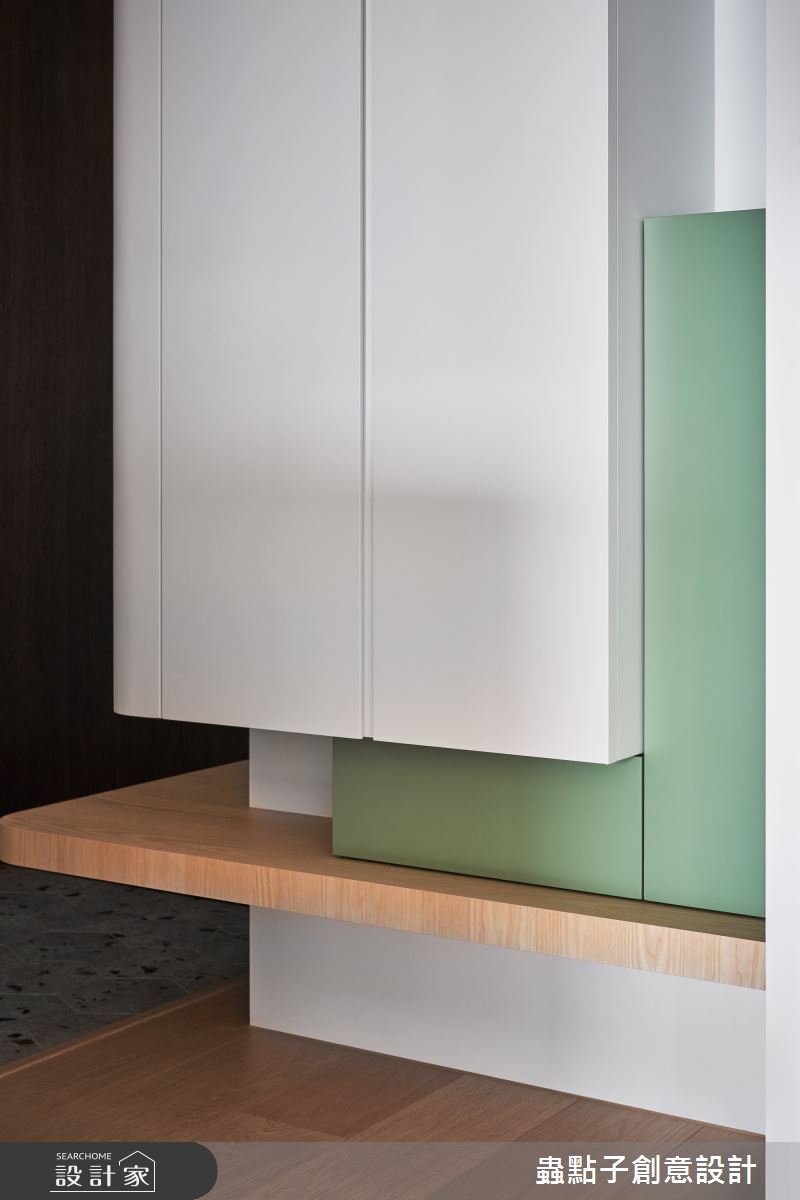 28坪新成屋(5年以下)＿簡約風玄關案例圖片＿蟲點子創意設計＿蟲點子_131之12