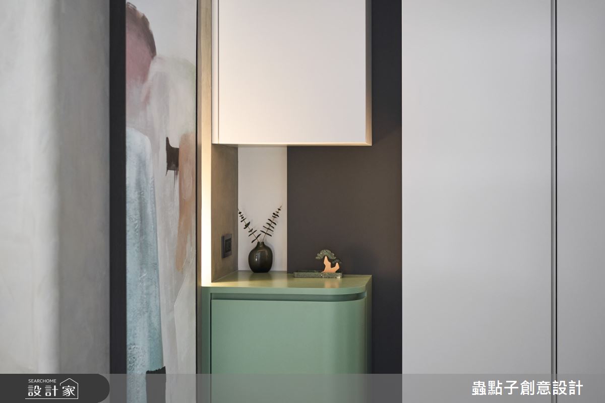 28坪新成屋(5年以下)＿簡約風玄關案例圖片＿蟲點子創意設計＿蟲點子_131之14