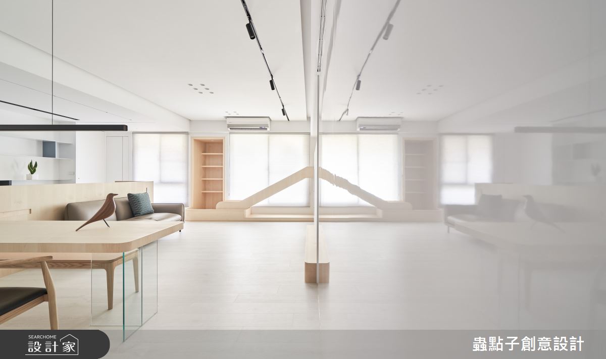 30坪中古屋(5~15年)＿簡約風客廳餐廳案例圖片＿蟲點子創意設計＿蟲點子_132之3