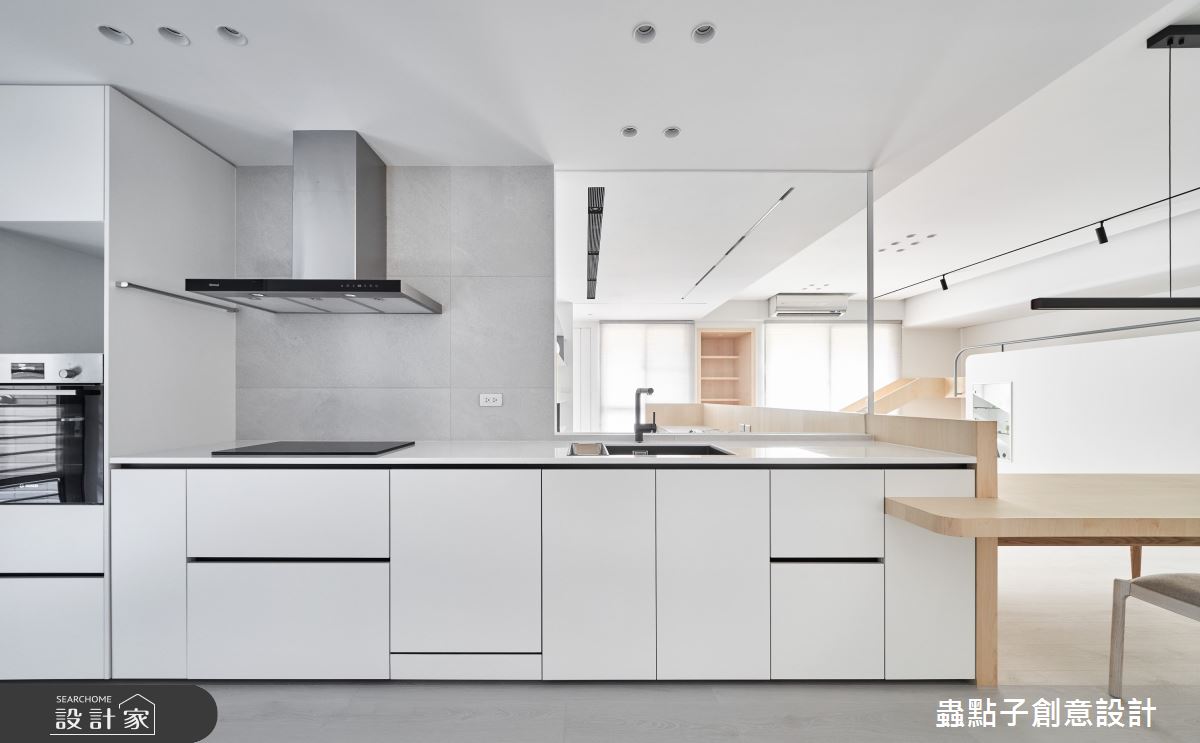 30坪中古屋(5~15年)＿簡約風餐廳廚房案例圖片＿蟲點子創意設計＿蟲點子_132之33