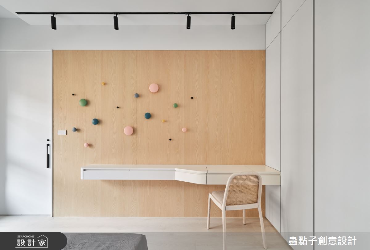 30坪中古屋(5~15年)＿簡約風兒童房兒童房案例圖片＿蟲點子創意設計＿蟲點子_132之41