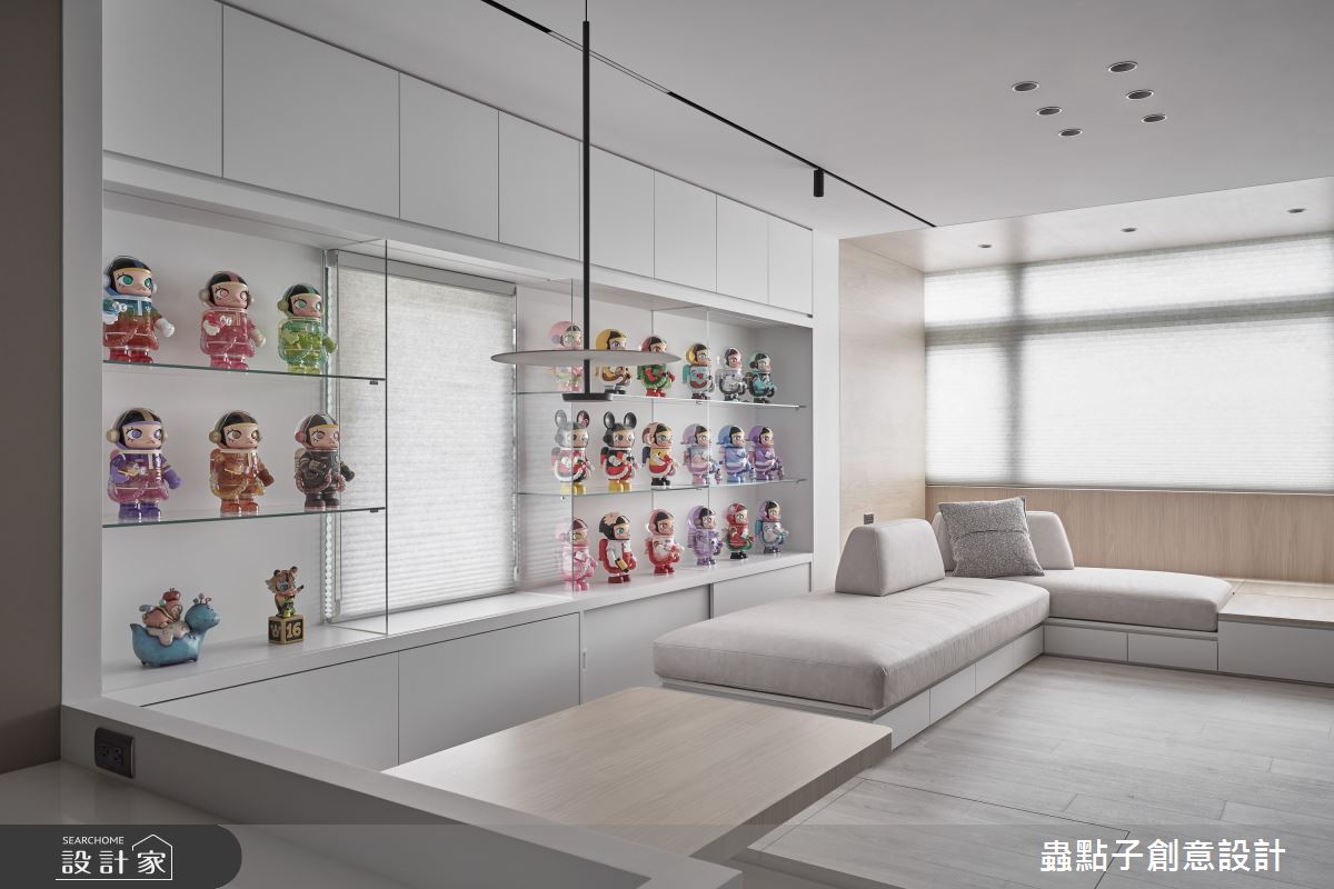 8坪中古屋(5~15年)＿簡約風客廳餐廳案例圖片＿蟲點子創意設計＿蟲點子_133之13