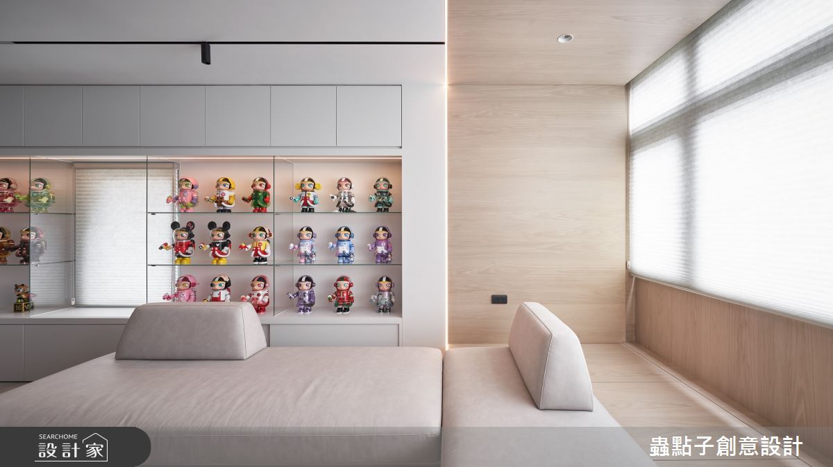 8坪中古屋(5~15年)＿簡約風客廳案例圖片＿蟲點子創意設計＿蟲點子_133之11