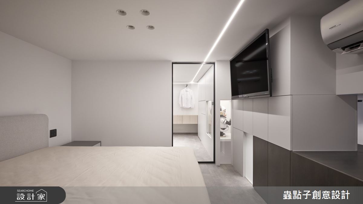 8坪中古屋(5~15年)＿簡約風臥室案例圖片＿蟲點子創意設計＿蟲點子_133之33