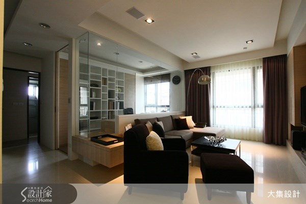 30坪新成屋(5年以下)＿現代風案例圖片＿大集國際室內裝修設計工程＿大集_01之25