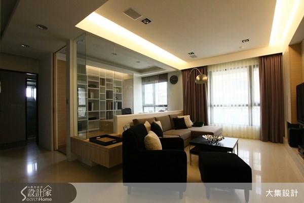 30坪新成屋(5年以下)＿現代風案例圖片＿大集國際室內裝修設計工程＿大集_01之26