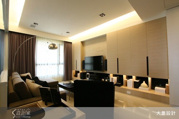 30坪新成屋(5年以下)＿現代風案例圖片＿大集國際室內裝修設計工程＿大集_01之16