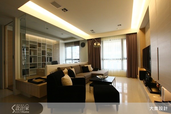 30坪新成屋(5年以下)＿現代風案例圖片＿大集國際室內裝修設計工程＿大集_01之23