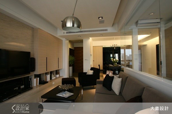 30坪新成屋(5年以下)＿現代風案例圖片＿大集國際室內裝修設計工程＿大集_01之4