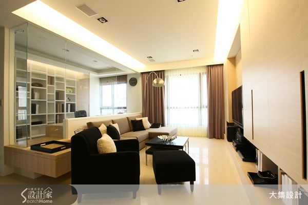 30坪新成屋(5年以下)＿現代風案例圖片＿大集國際室內裝修設計工程＿大集_01之24