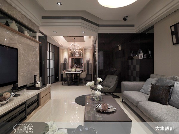 30坪新成屋(5年以下)＿奢華風案例圖片＿大集國際室內裝修設計工程＿大集_03之2
