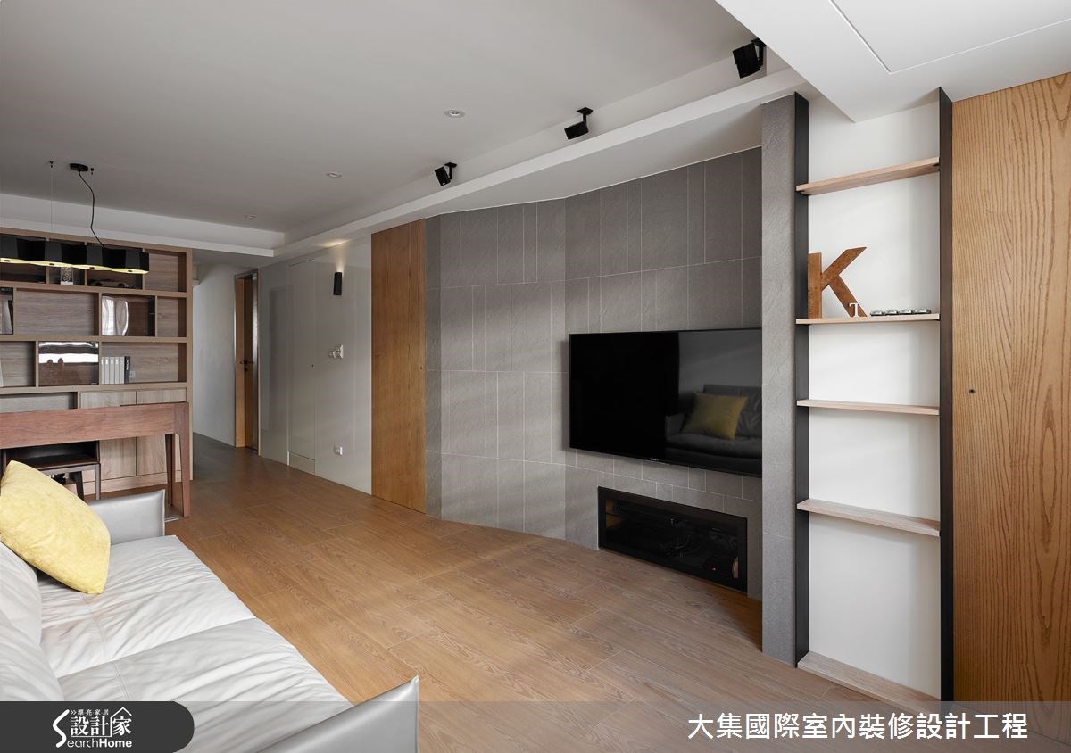 40坪老屋(16~30年)＿現代風案例圖片＿大集國際室內裝修設計工程＿大集_16之8