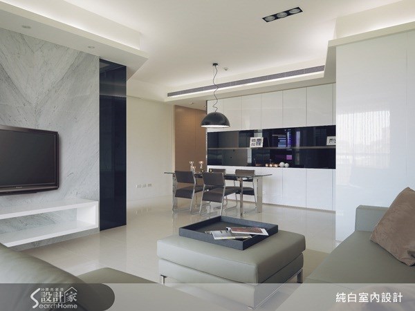 45坪新成屋(5年以下)＿現代風案例圖片＿純白室內設計＿純白_06之1