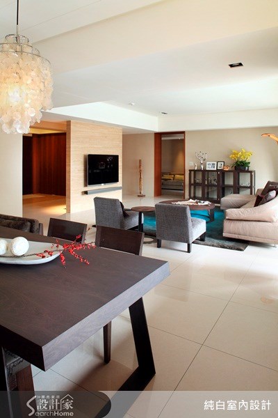 100坪新成屋(5年以下)＿休閒風案例圖片＿純白室內設計＿純白_08之4