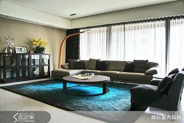 100坪新成屋(5年以下)＿休閒風案例圖片＿純白室內設計＿純白_08之3