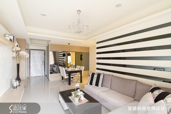 25坪新成屋(5年以下)＿新古典客廳案例圖片＿棠藝設計＿堂藝_14之2