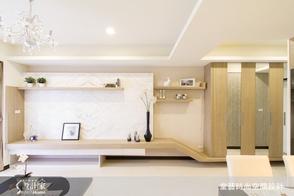 25坪新成屋(5年以下)＿新古典客廳案例圖片＿棠藝設計＿堂藝_14之4