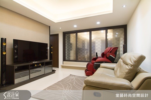 28坪＿簡約風客廳案例圖片＿棠藝設計＿堂藝_15之2