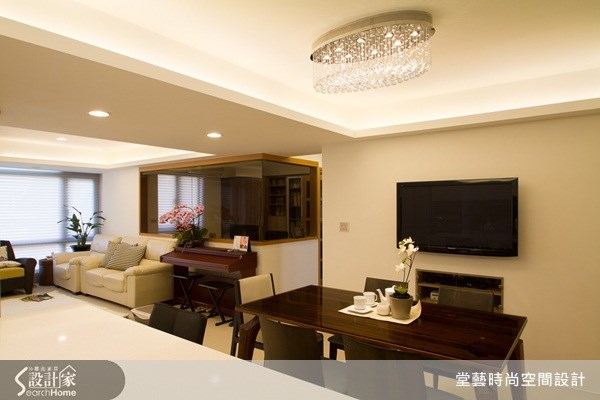 40坪＿現代風客廳案例圖片＿棠藝設計＿堂藝_17之4