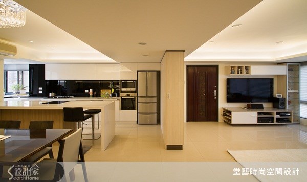 40坪＿現代風客廳案例圖片＿棠藝設計＿堂藝_17之1