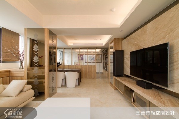 45坪＿新古典客廳案例圖片＿棠藝設計＿堂藝_18之5