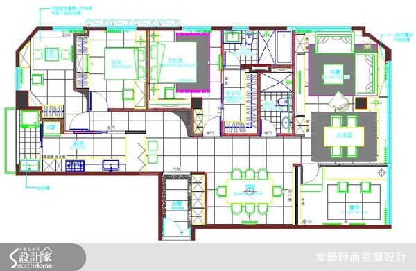 45坪＿新古典案例圖片＿棠藝設計＿堂藝_18之12